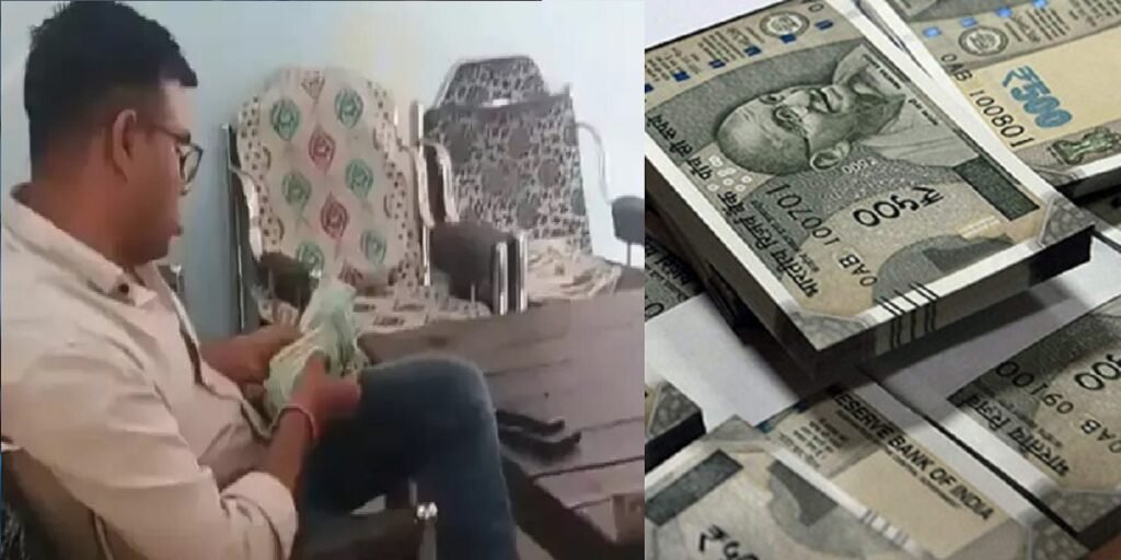 पुलिसकर्मी पर एक लाख रुपए वसूली का आरोप: आबकारी एक्ट में फंसाने की धमकी देकर ली रिश्वत, वीडियो आया सामने