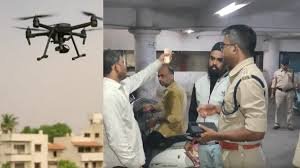 राजधानी रायपुर ड्रोन से ट्रैक होंगे गुंडे-बदमाश:भीड़भाड़ इलाकों में ड्रोन से निगरानी