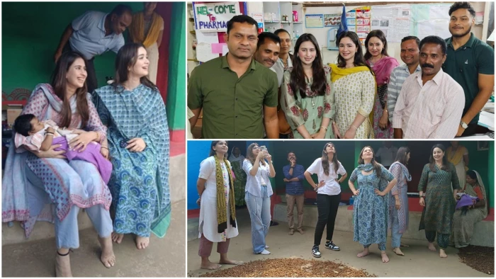 खामोशी से बिलासपुर पहुंचा सचिन तेंदुलकर का परिवार, गांवों में छोड़ गए बड़ी सीख