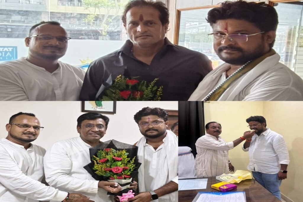 वरिष्ठ नेताओं के आशीर्वाद से संगठन विस्तार एवं ओबीसी विंग को मजबूत करने में जुटे लक्ष्मण सेन