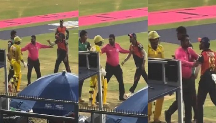 T20 Mumbai League फाइनल में बवाल: मैदान में भिड़े खिलाड़ी, मारपीट तक पहुंचा मामला, VIDEO वायरल