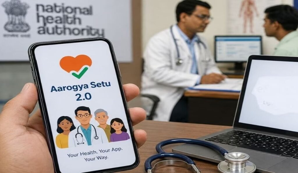 Aarogya Setu 2.0 लॉन्च: अब एक ऐप में मिलेंगी कई हेल्थ सुविधाएं, जानिए आपके कैसे आएगा काम
