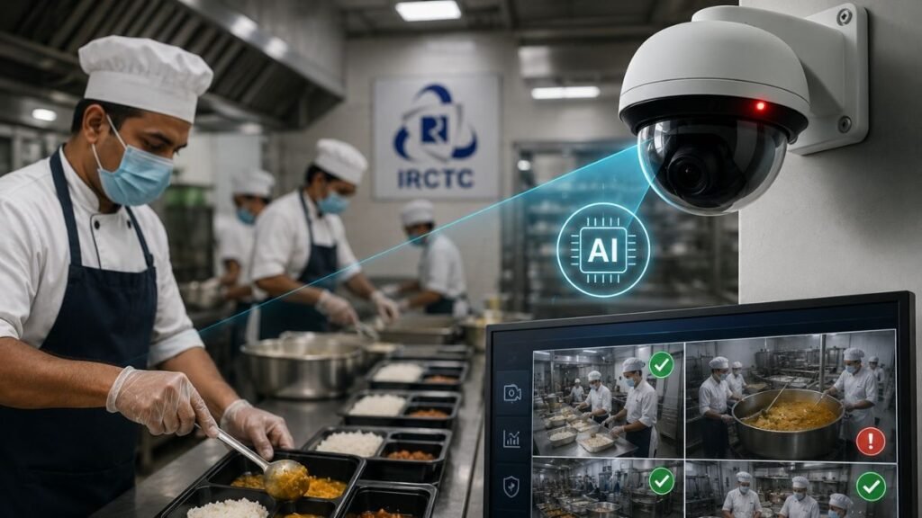 IRCTC AI Kitchen Monitoring: रेल यात्रियों को बड़ी राहत! अब AI रखेगा खाने की गुणवत्ता पर नजर, IRCTC ने उठाया बड़ा कदम