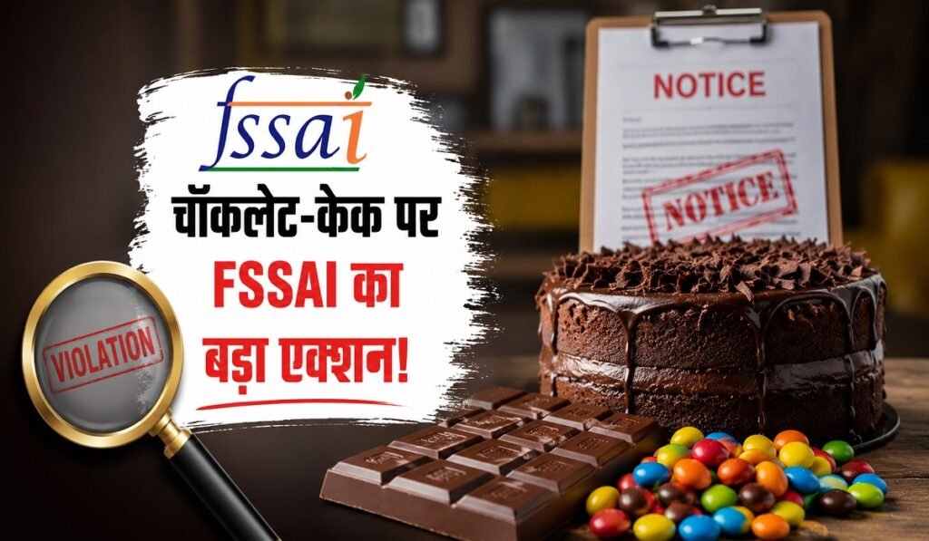 बच्चों की पसंदीदा चॉकलेट-केक पर FSSAI का बड़ा एक्शन! जांच में मिली गड़बड़ी, कंपनियों को भेजा नोटिस