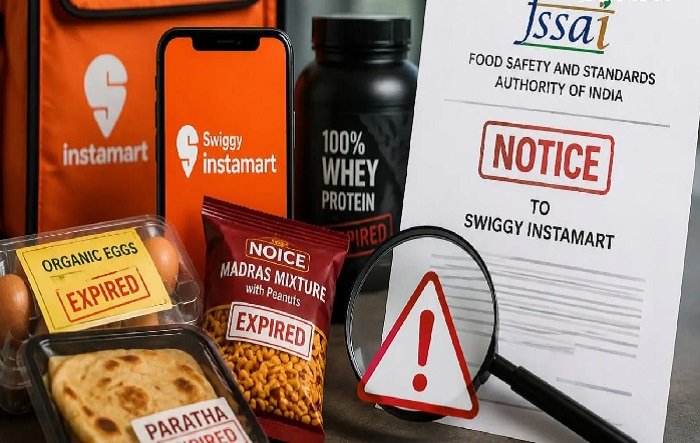 FSSAI: Swiggy Instamart पर FSSAI की बड़ी कार्रवाई, सड़े-गले अंडे और खराब दूध की शिकायतों पर 9 नोटिस जारी