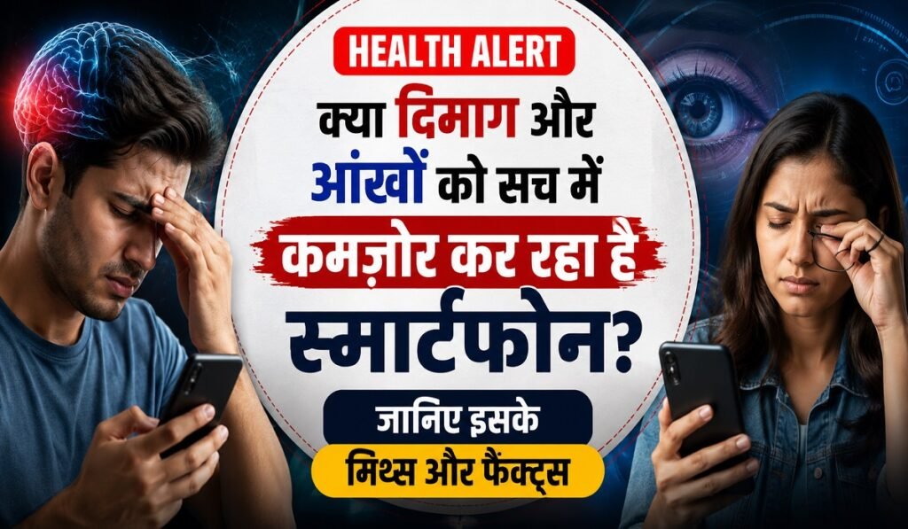 Smartphone Side Effects: आंखों और दिमाग पर कितना पड़ता है असर? जानिए क्या है सच और क्या है भ्रम