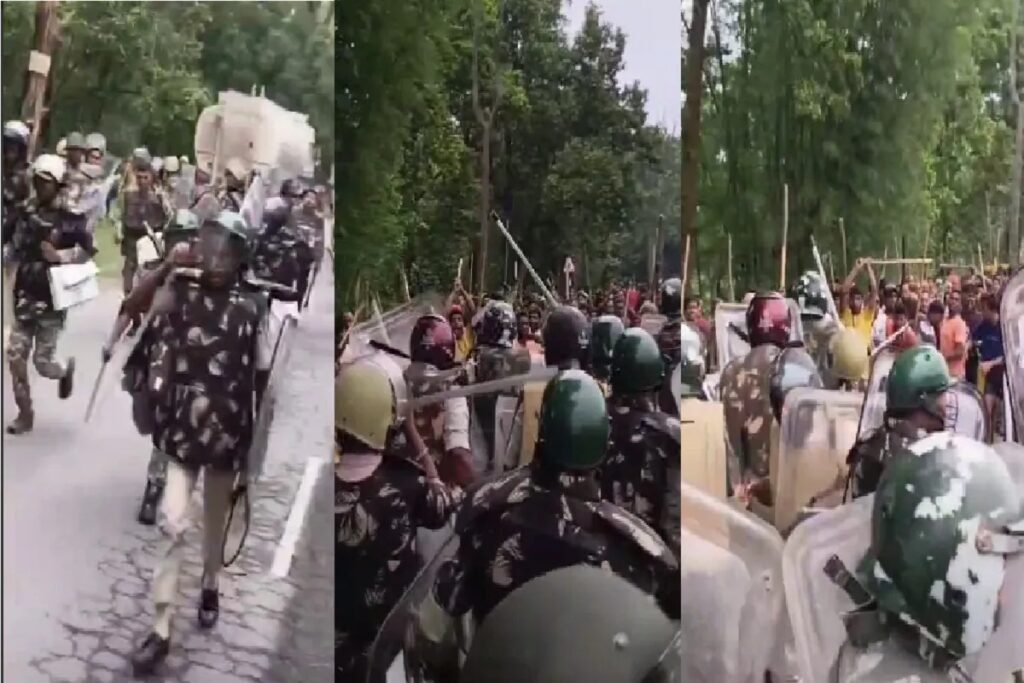 मदननगर हिंसा पर पुलिस का बड़ा एक्शन: 150 ग्रामीणों पर FIR, SDOP समेत कई पुलिसकर्मी हुए थे घायल