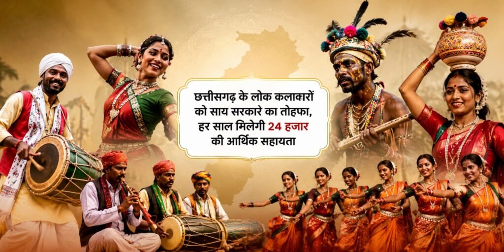 CG Folk Artist Scheme 2026: छत्तीसगढ़ के लोक कलाकारों को साय सरकार का तोहफा, हर साल मिलेगी 24 हजार की आर्थिक सहायता