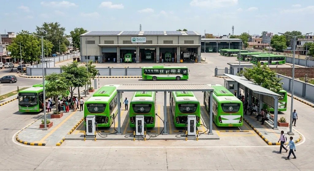Electric Bus: छत्तीसगढ़ के 4 शहरों में जल्द दौड़ेंगी 240 ई-बसें, डिपो और चार्जिंग स्टेशन की तैयारियां तेज