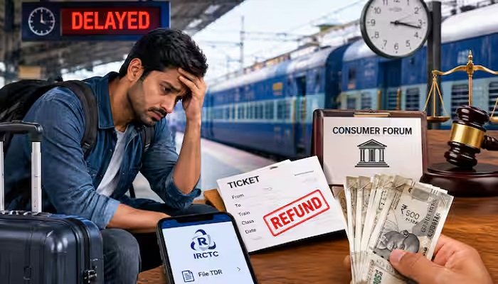 Train Late Refund: ट्रेन लेट हुई तो रेलवे पर लगा 35,000 का जुर्माना! जानिए यात्रियों के अधिकार और रिफंड पाने का तरीका