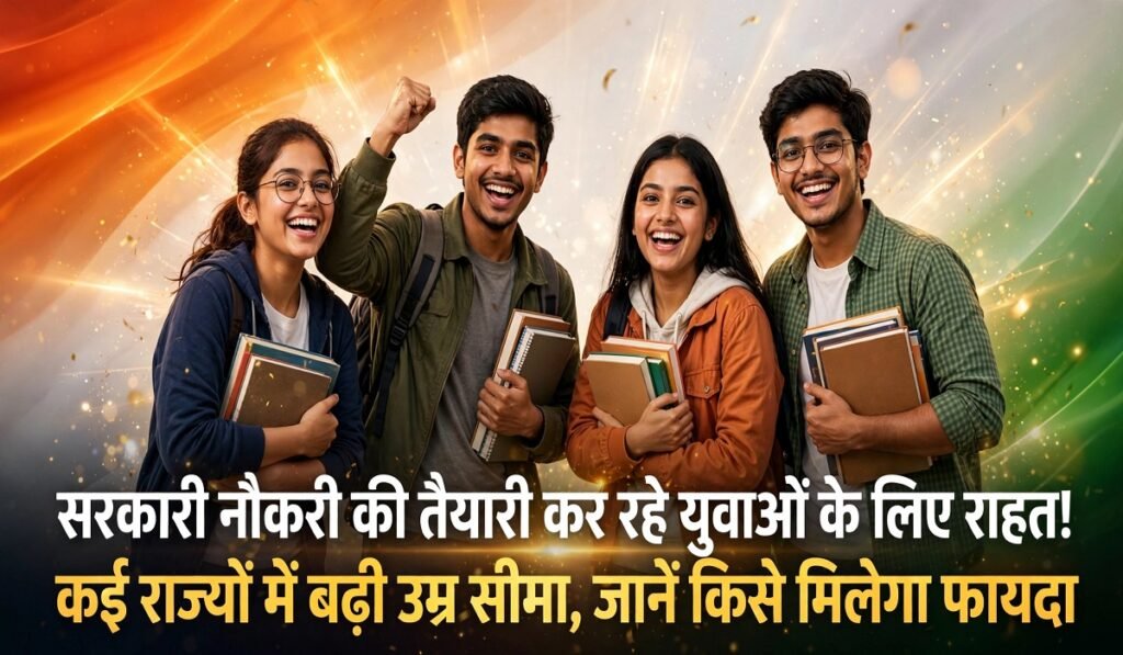 Government Recruitment Rules: सरकारी नौकरी की तैयारी कर रहे युवाओं के लिए राहत! कई राज्यों में बढ़ी उम्र सीमा, जानें किसे मिलेगा फायदा