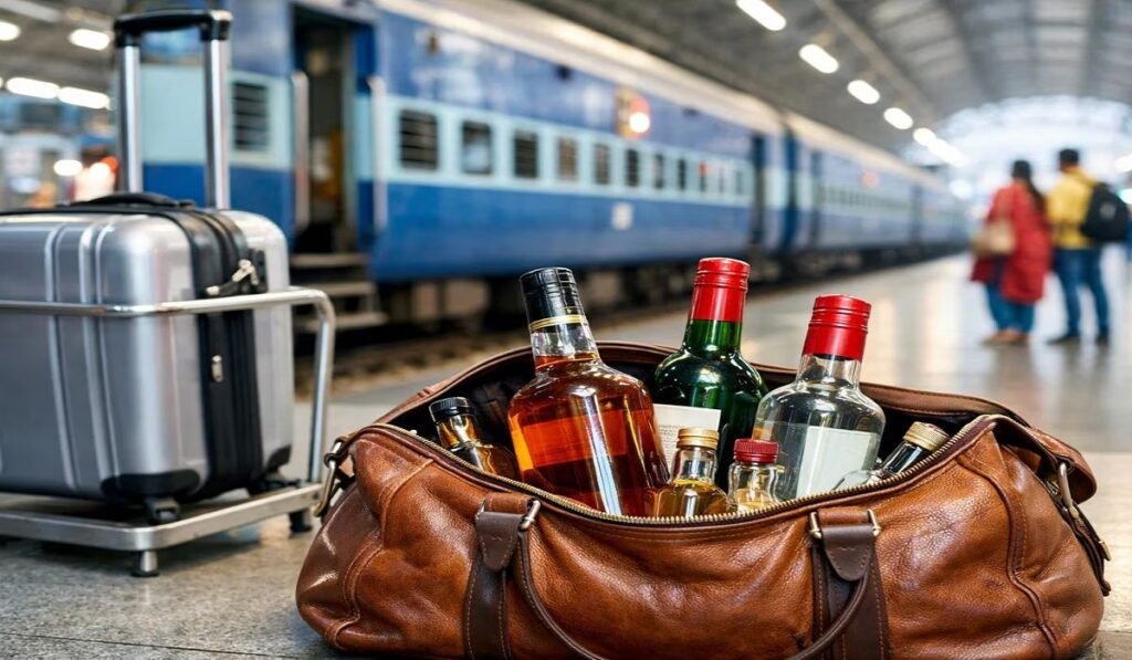 Train Alcohol Rules: ट्रेन में शराब की बोतल ले जा सकते हैं या नहीं? जानिए रेलवे का नियम