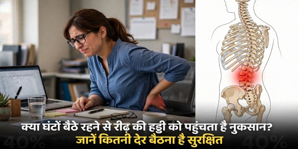Health Tips: क्या घंटों बैठे रहने से रीढ़ की हड्डी को पहुंचता है नुकसान? डॉक्टर से जानें कितनी देर बैठना है सुरक्षित