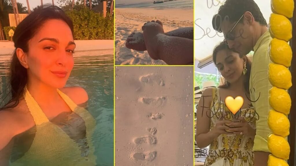 Pregnancy में बीच हॉलिडे एंजॉय कर रहीं Kiara Advani, पति सिद्धार्थ और बेटी सराया संग बिताया क्वालिटी टाइम