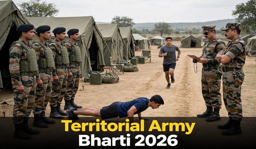 Territorial Army Bharti 2026: टेरिटोरियल आर्मी में ऑफिसर और सोल्जर के पदों पर भर्ती, जानें रैली की तारीखें और पूरा शेड्यूल