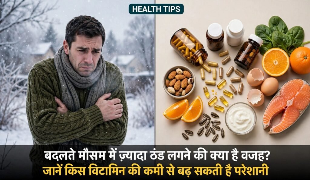 बदलते मौसम में ज्यादा ठंड लगने की क्या है वजह? जानें किस विटामिन की कमी से बढ़ सकती है परेशानी