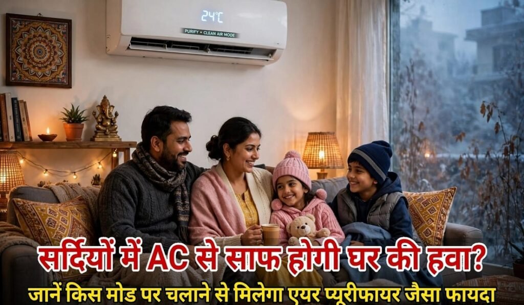सर्दियों में AC से साफ होगी घर की हवा? जानें किस मोड पर चलाने से मिलेगा एयर प्यूरीफायर जैसा फायदा