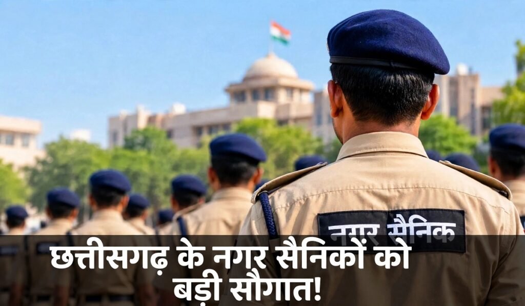 छत्तीसगढ़ के नगर सैनिकों को बड़ी सौगात! 3 साल बाद मानदेय में बदलाव की तैयारी, जानें पूरी अपडेट
