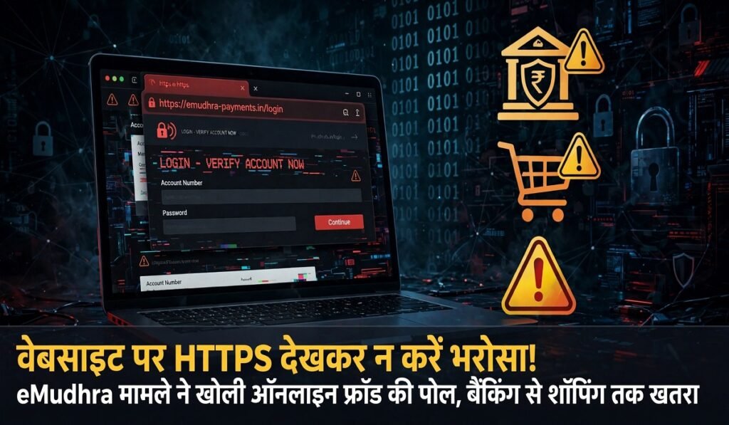 वेबसाइट पर HTTPS देखकर न करें भरोसा! eMudhra मामले ने खोली ऑनलाइन फ्रॉड की पोल, बैंकिंग से शॉपिंग तक खतरा